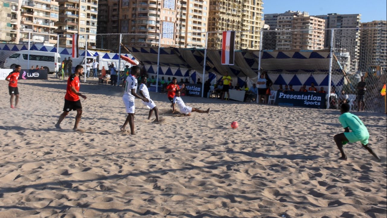 جانب من المباراة 