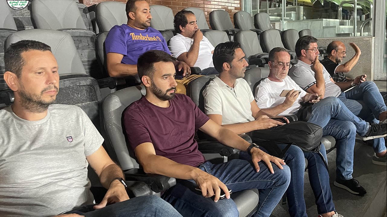 روي فيتوريا مدرب منتخب مصر وجهازه المعاون 