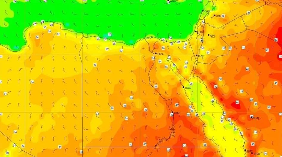 حالة الطقس في مصر