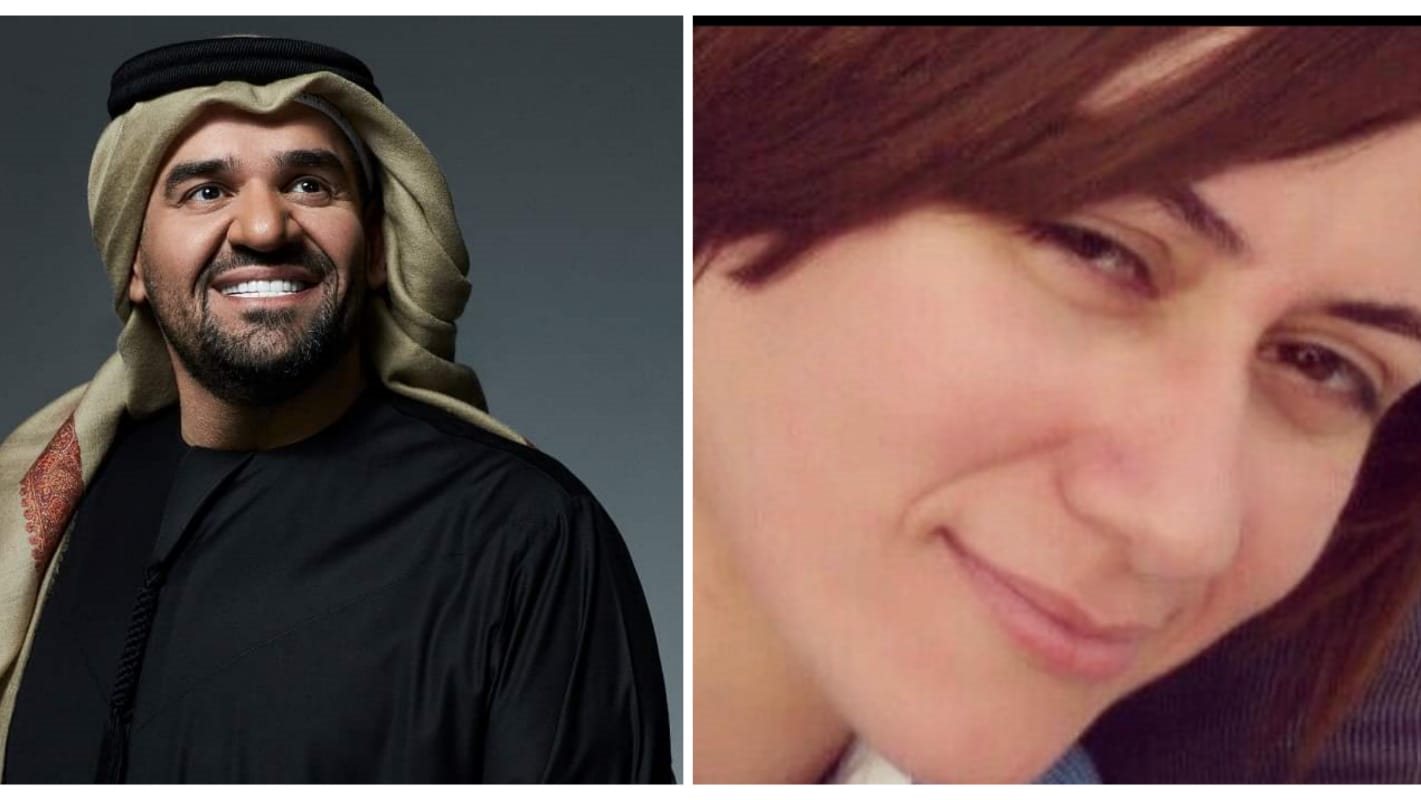 حسين الجسمي والكاتبة هبة محسد