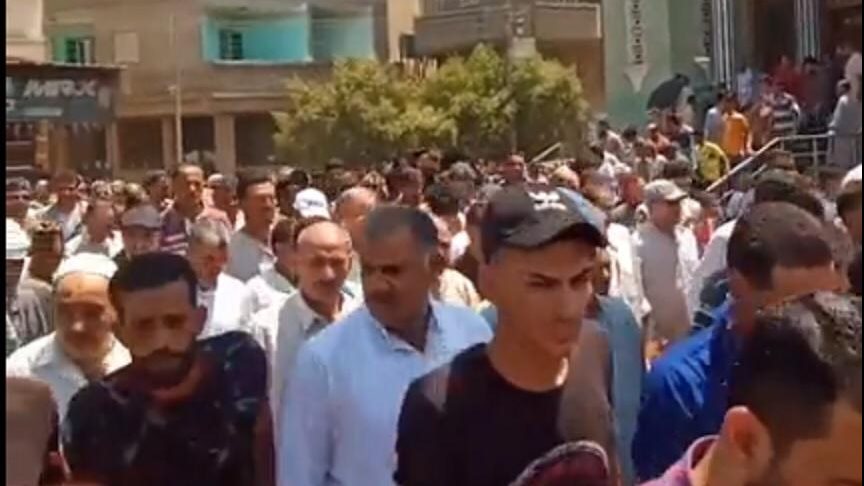 صورة من الجنازه