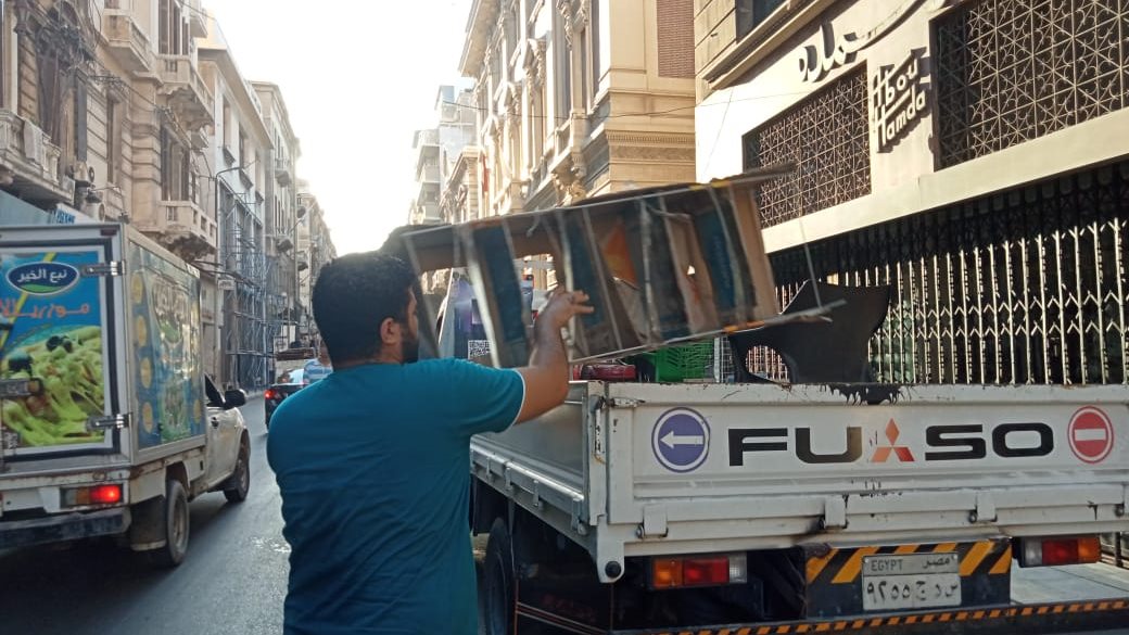 حملات مكبرة بجميع أحياء الإسكندرية