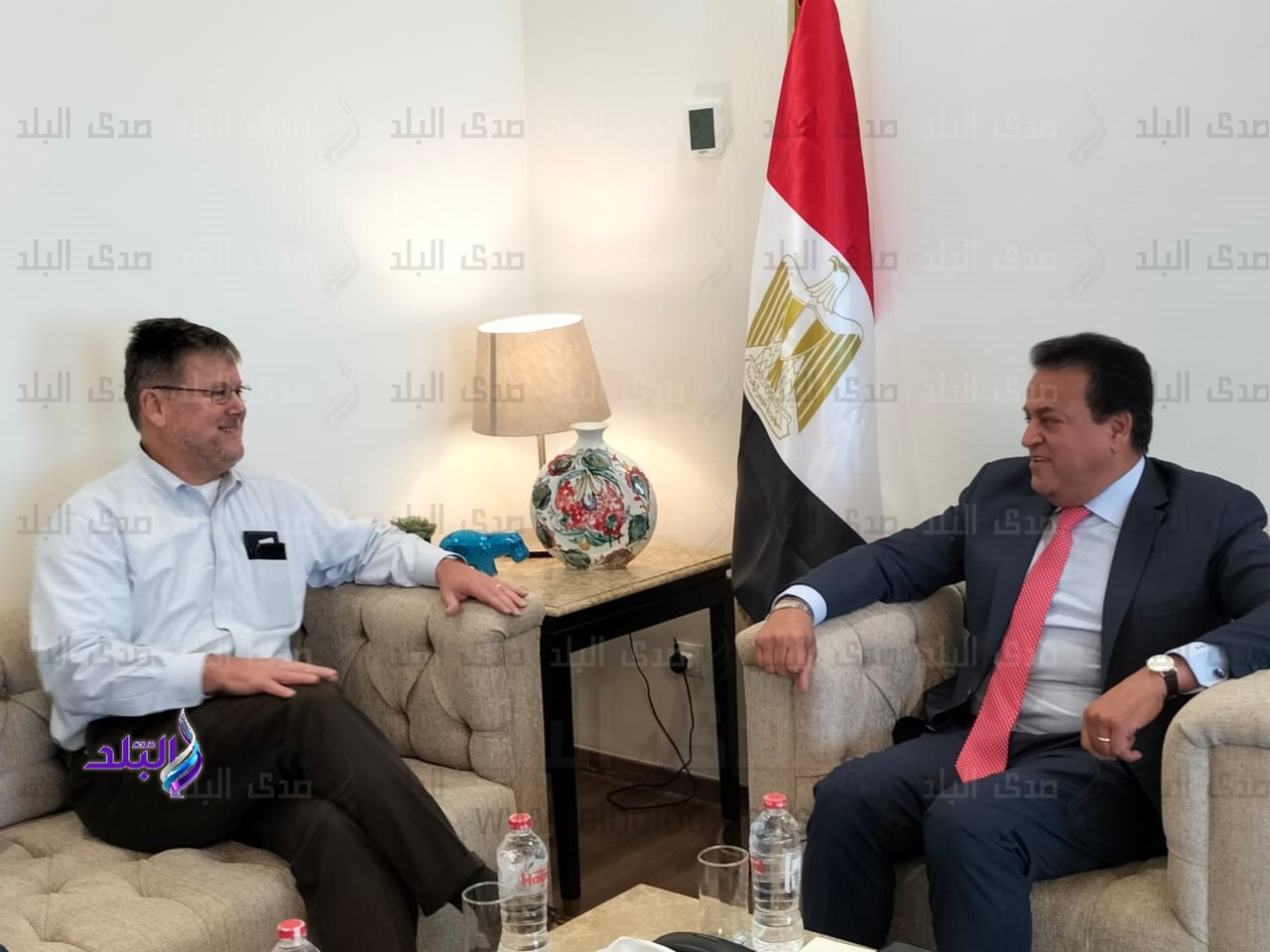  اتفاقية التعاون الأكاديمى بين جامعتي العلمين الدولية ولويفيل الأمريكية