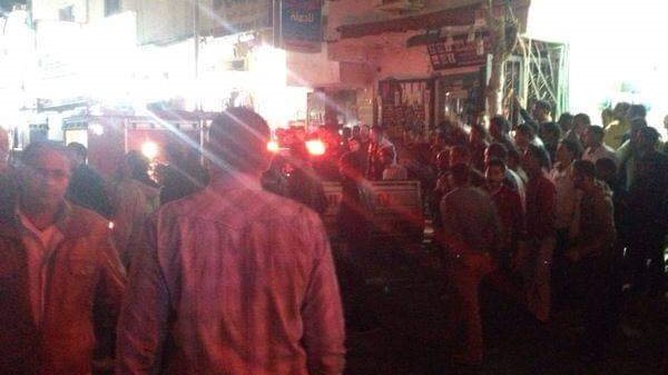 صورة أرشيفية لحريق بالمطعم عام