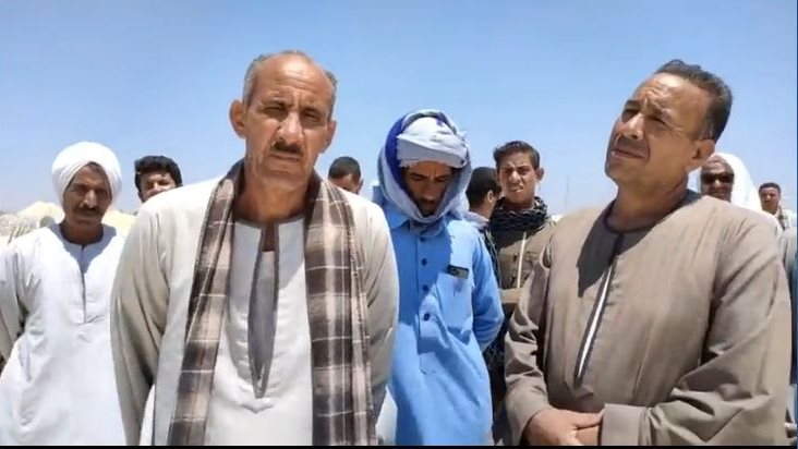 شيخ العرب سلومه معوض حبلوك عم المتوفيين الاربعة