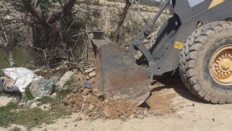 إزالة التعديات على أراضي أملاك الدولة في الإسكندرية