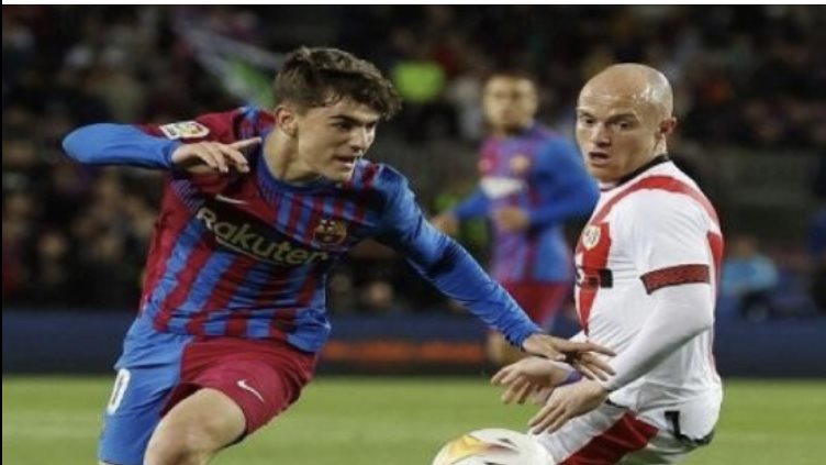 مباراة برشلونة ورايو فاليكانو 