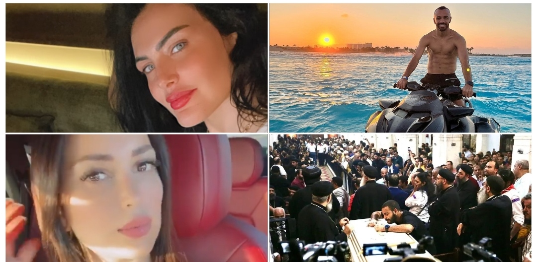 افشة ونسرين ودارين كنيسة ابو سيفين