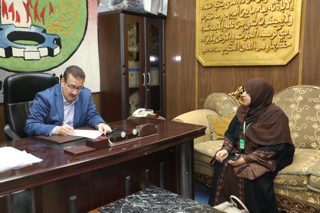 لقاء محافظ المنوفية 