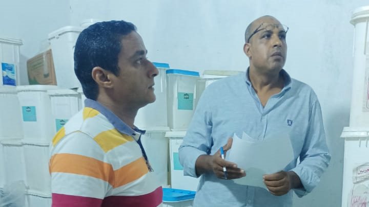 ضبط مصانع مخالفة في الإسكندرية
