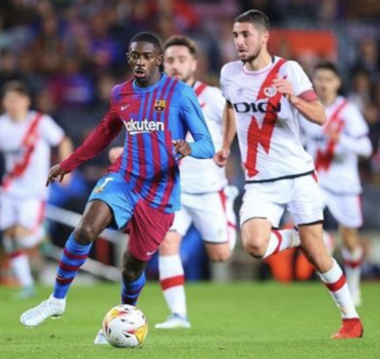 مباراة برشلونة ورايو فاليكانو 