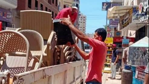 حملات رفع الاشغالات 