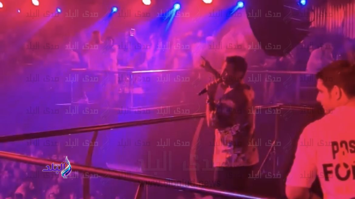 أحمد سعد من حفله بالساحل الشمالي 