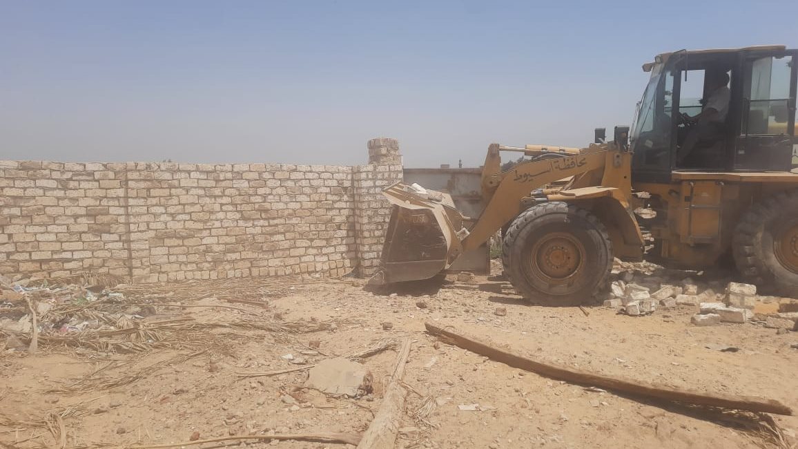 إزالة تعديات أسيوط 