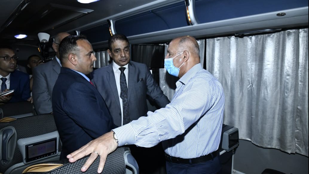 جولة وزير النقل اليوم 