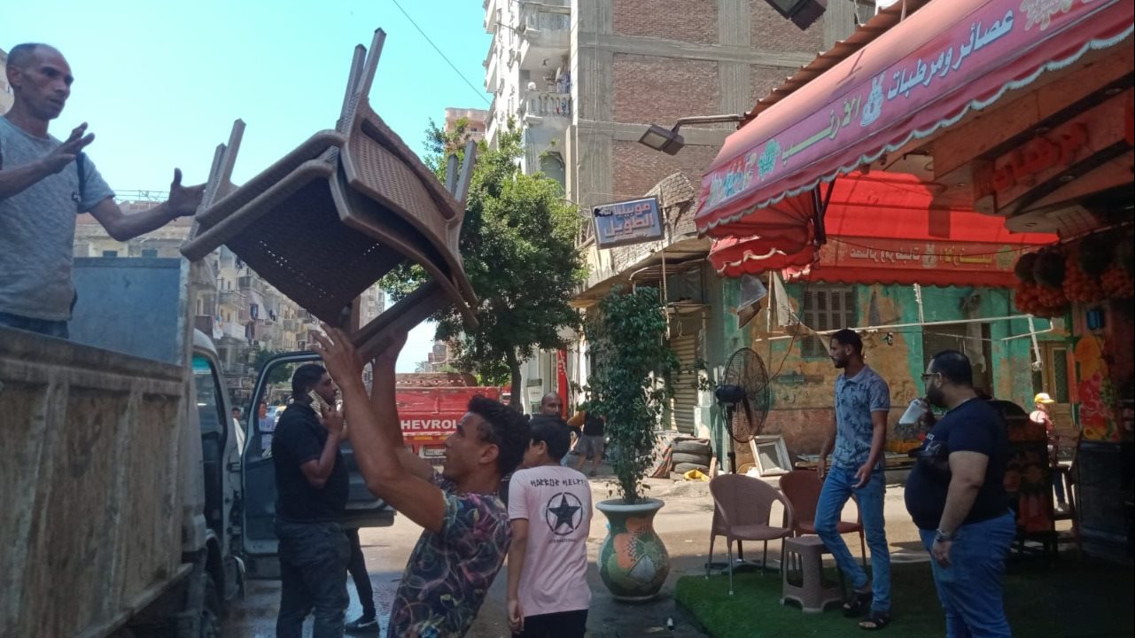 حملات مكبرة بجميع أحياء الإسكندرية