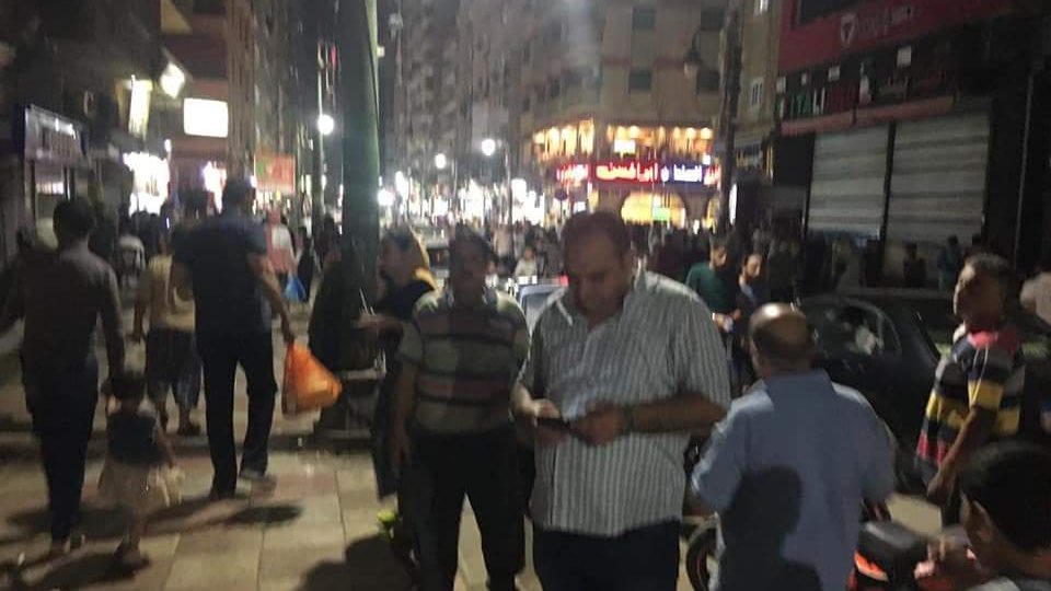 إزالة الإشغالات بشارع خالد بن الوليد