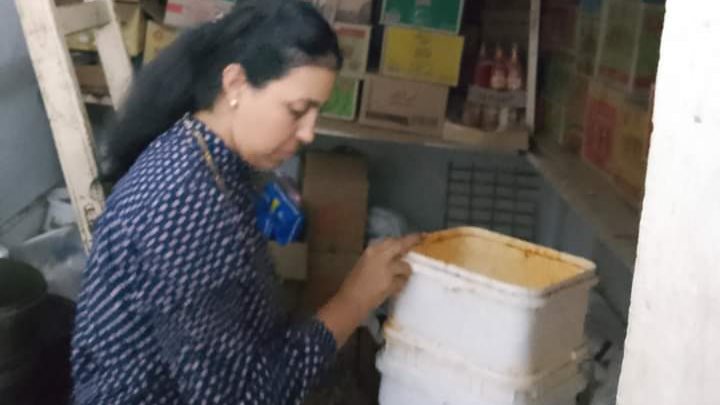 حملة علي المنشآت الغذائية في المنوفية 