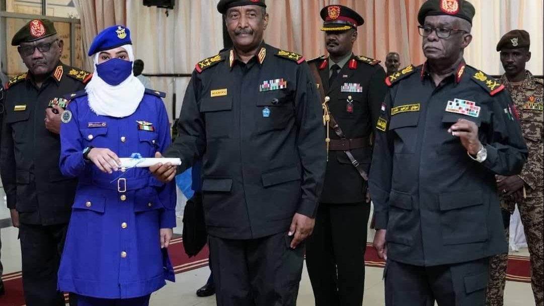 الحوشبي مع عبد الفتاح البرهان