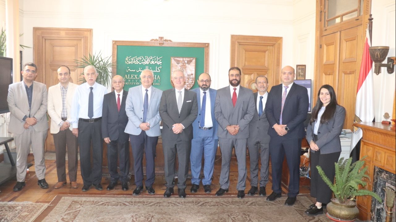 توقيع بروتوكول تعاون بجامعة الإسكندرية