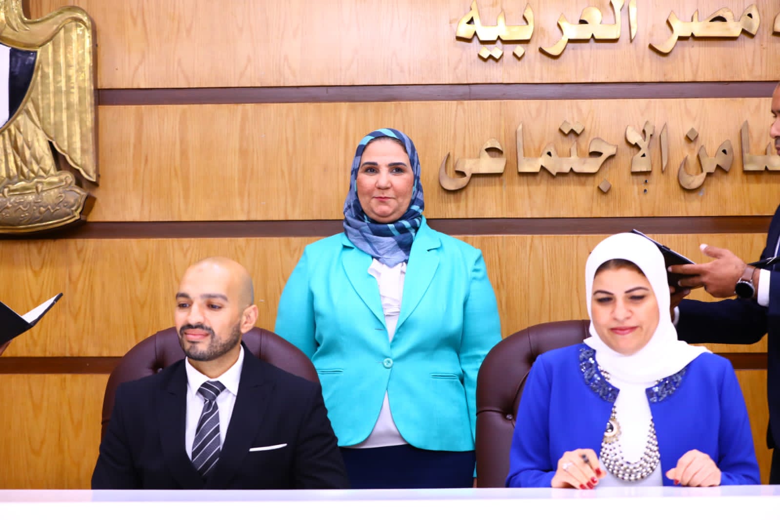 نيفين القباج - وزيرة التضامن 