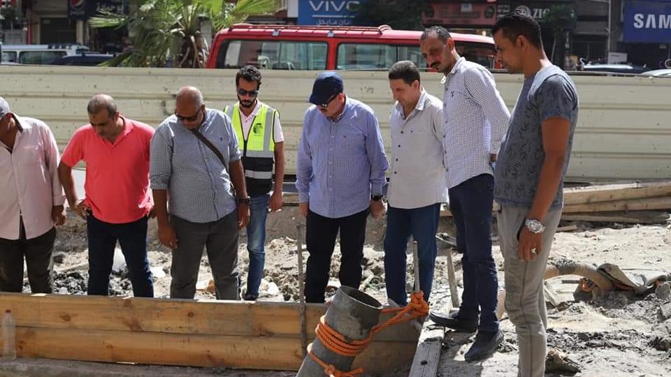 جولة تفقدية لمشروعات الصرف بالإسكندرية