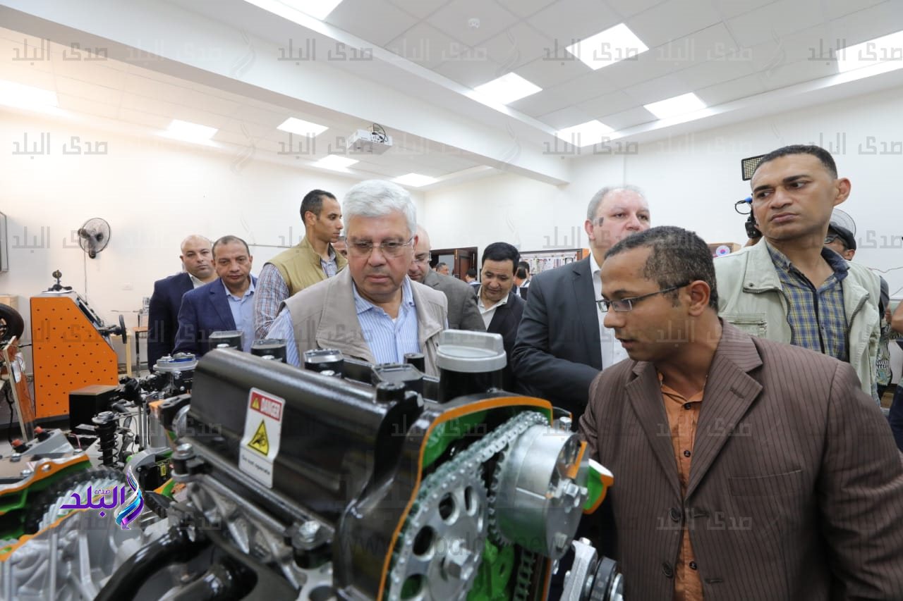  زيارة جامعة بنى سويف التكنولوجية