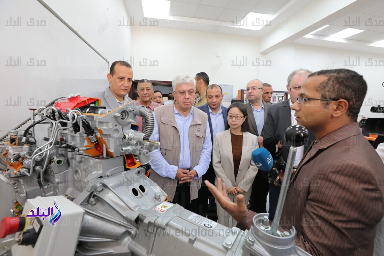  زيارة جامعة بنى سويف التكنولوجية