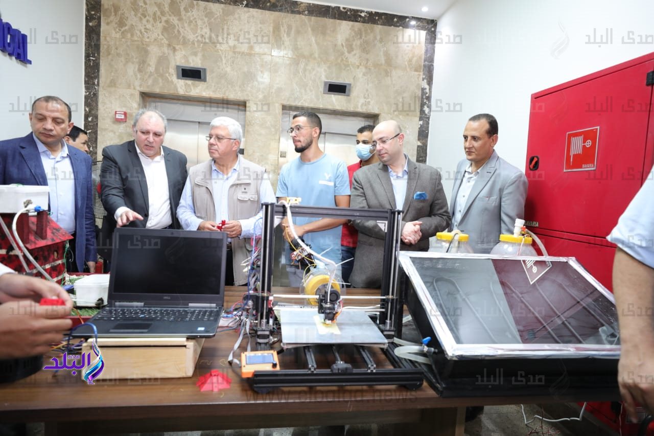  زيارة جامعة بنى سويف التكنولوجية