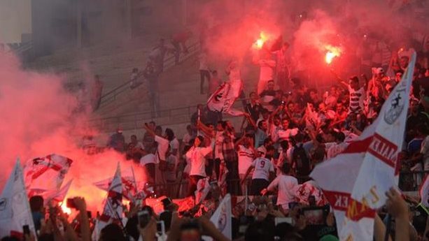 احتفالات الزمالك بالدوري