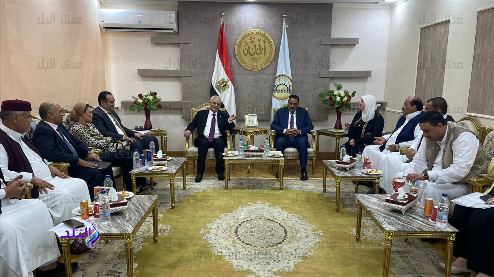وزير التربية والتعليم يلتقي محافظ مطروح
