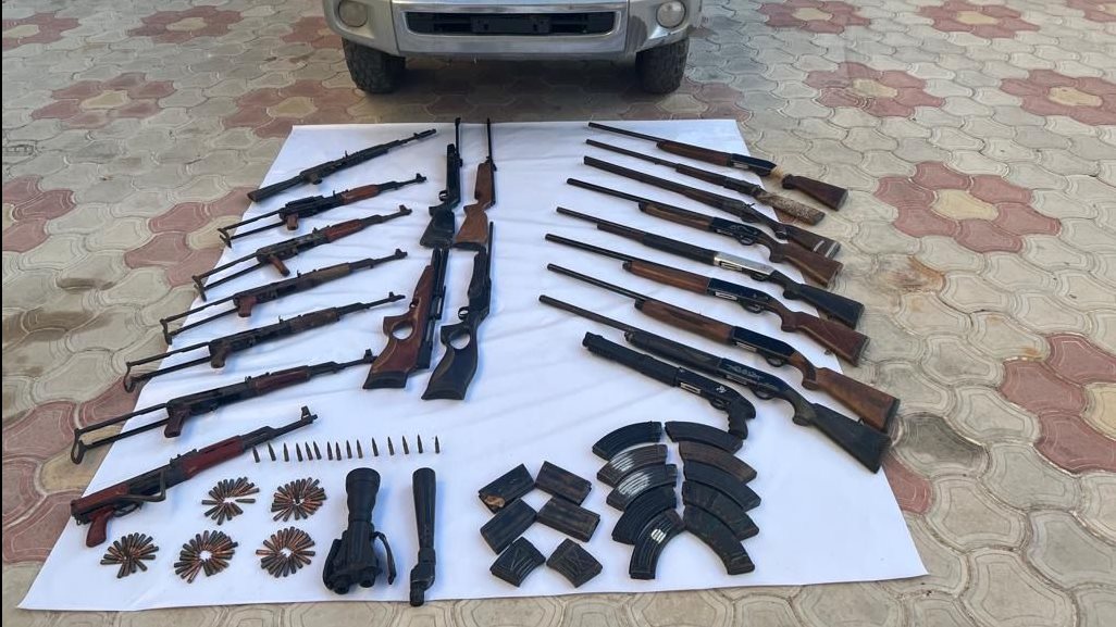 صورة من ضبطية قوات حرس الحدود