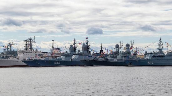 محاولة الهجوم على أسطول البلطيق الروسي 