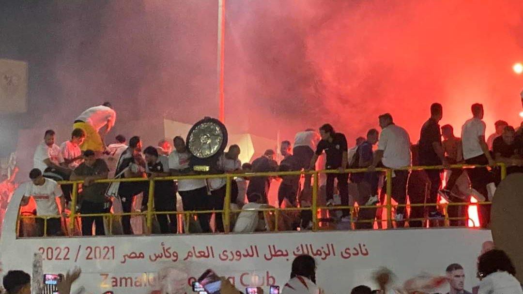 تتويج الزمالك بالدوري