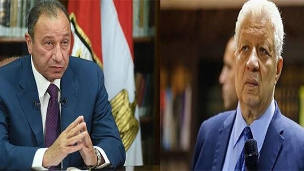 مرتضى منصور ومحمود الخطيب 