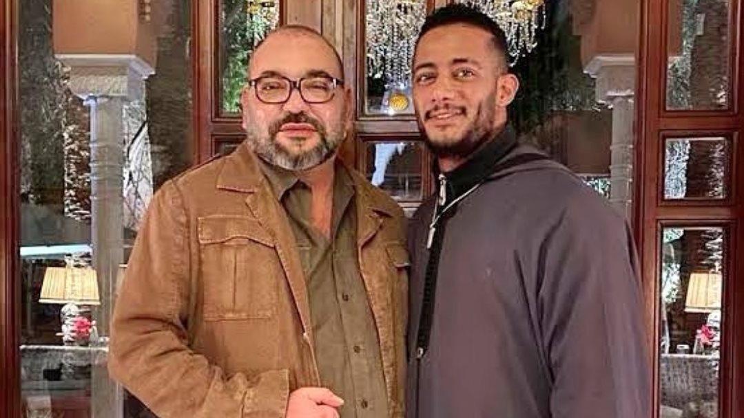 محمد رمضان وملك المغرب
