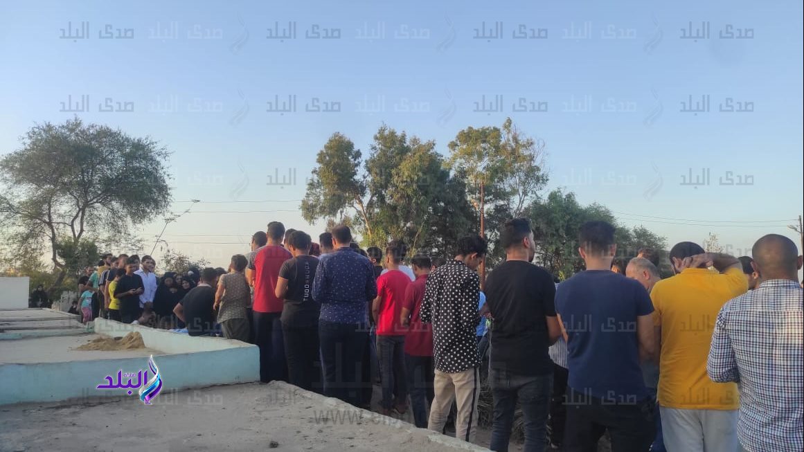 جانب من تشييع جثمان اللاعب كمال رضا شوقي