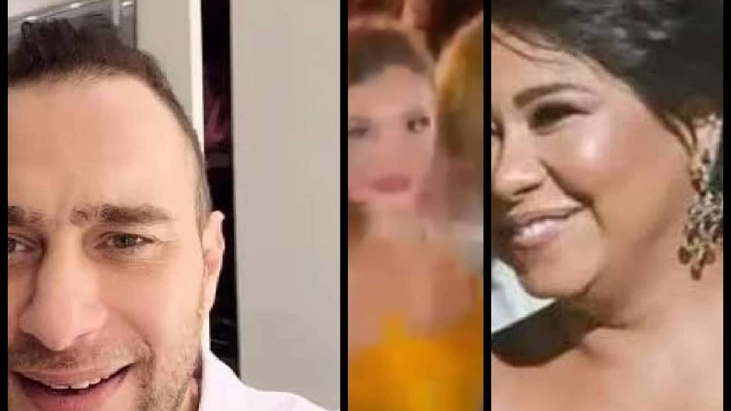 شيرين عبد الوهاب وحسام حبيب مع أوكسانا 