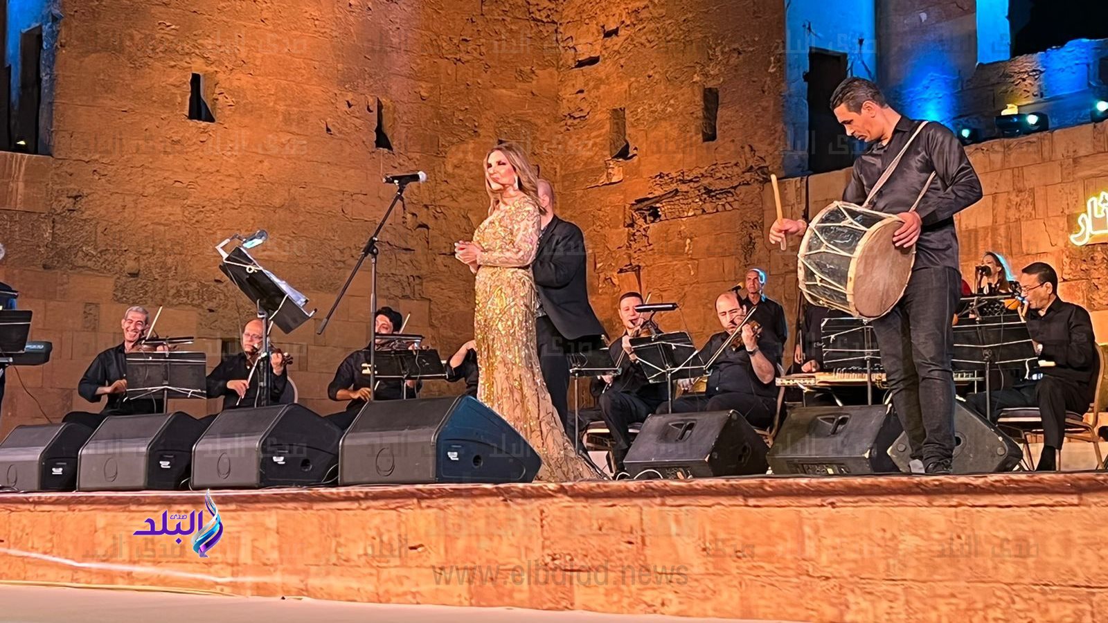 حفل نادية مصطفى 