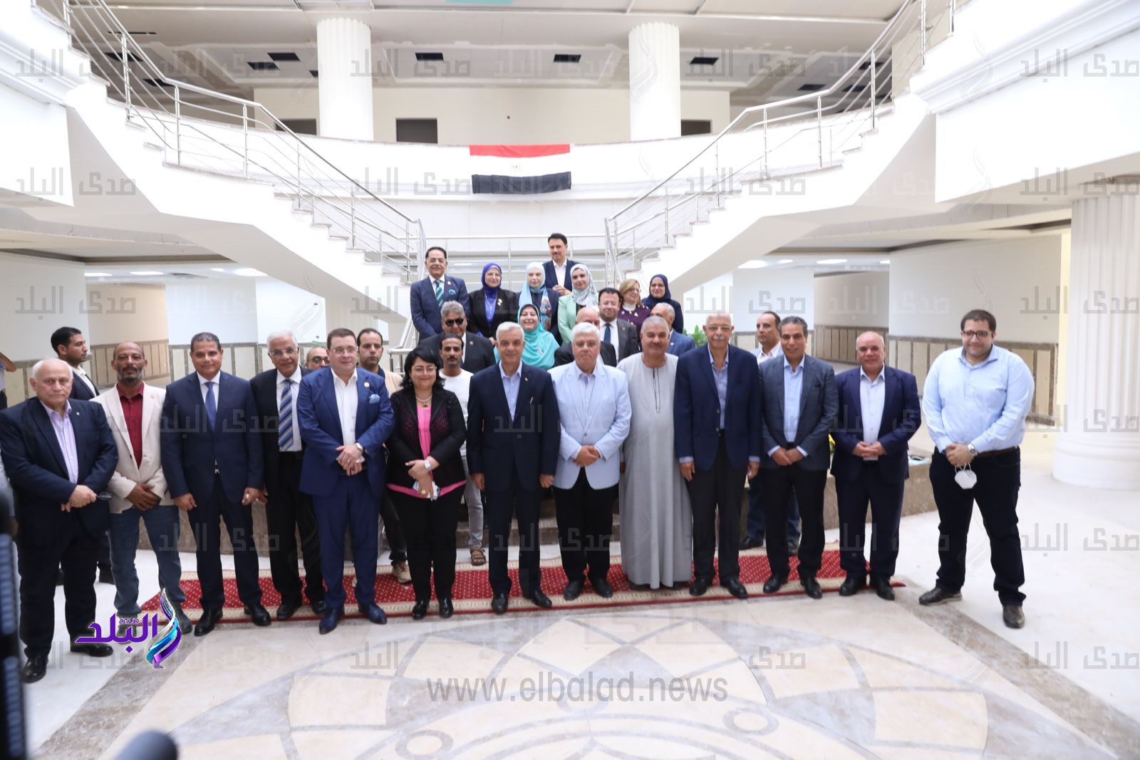 وزير التعليم العالي يتفقد جامعة المنوفية الأهلية