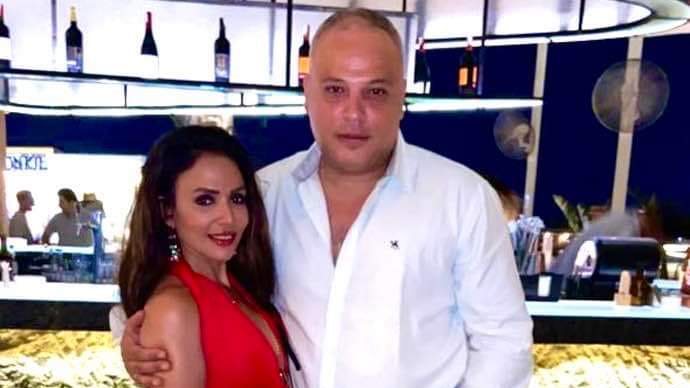 تامر عبدالمنعم وزوجته