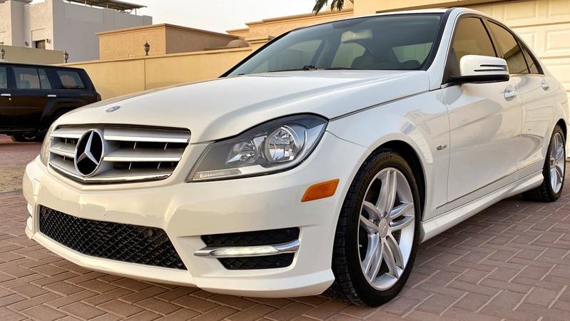 سيارة مرسيدس C250  موديل 2012