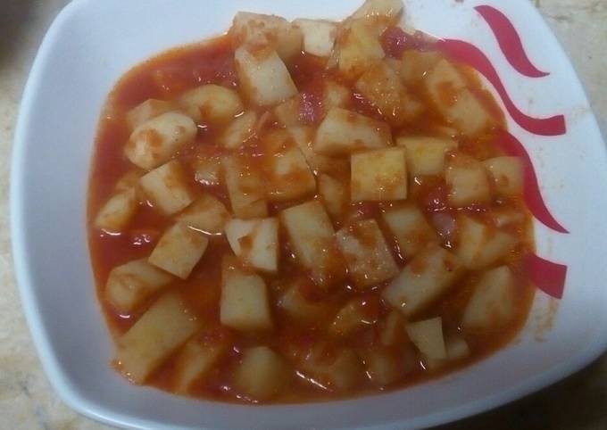 بطاطس بالدمعة