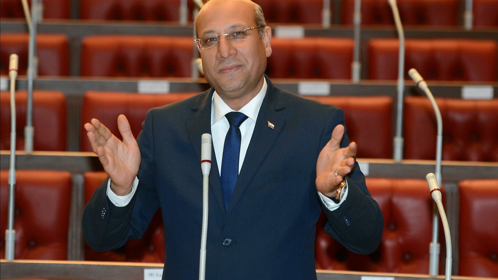 النائب عمرو عكاشة عضو مجلس الشيوخ 