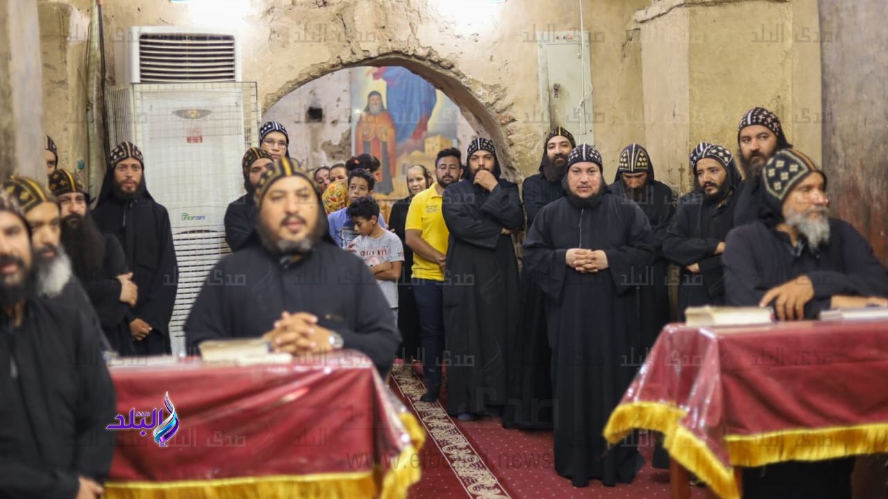 زيارة الأنبا يواقيم الرعوية لدير الأنبا متاؤس الفاخورى 