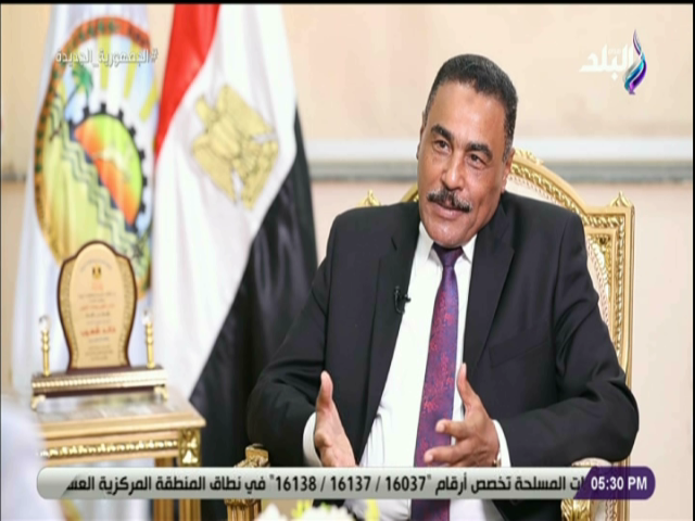  اللواء خالد شعيب، محافظ مطروح