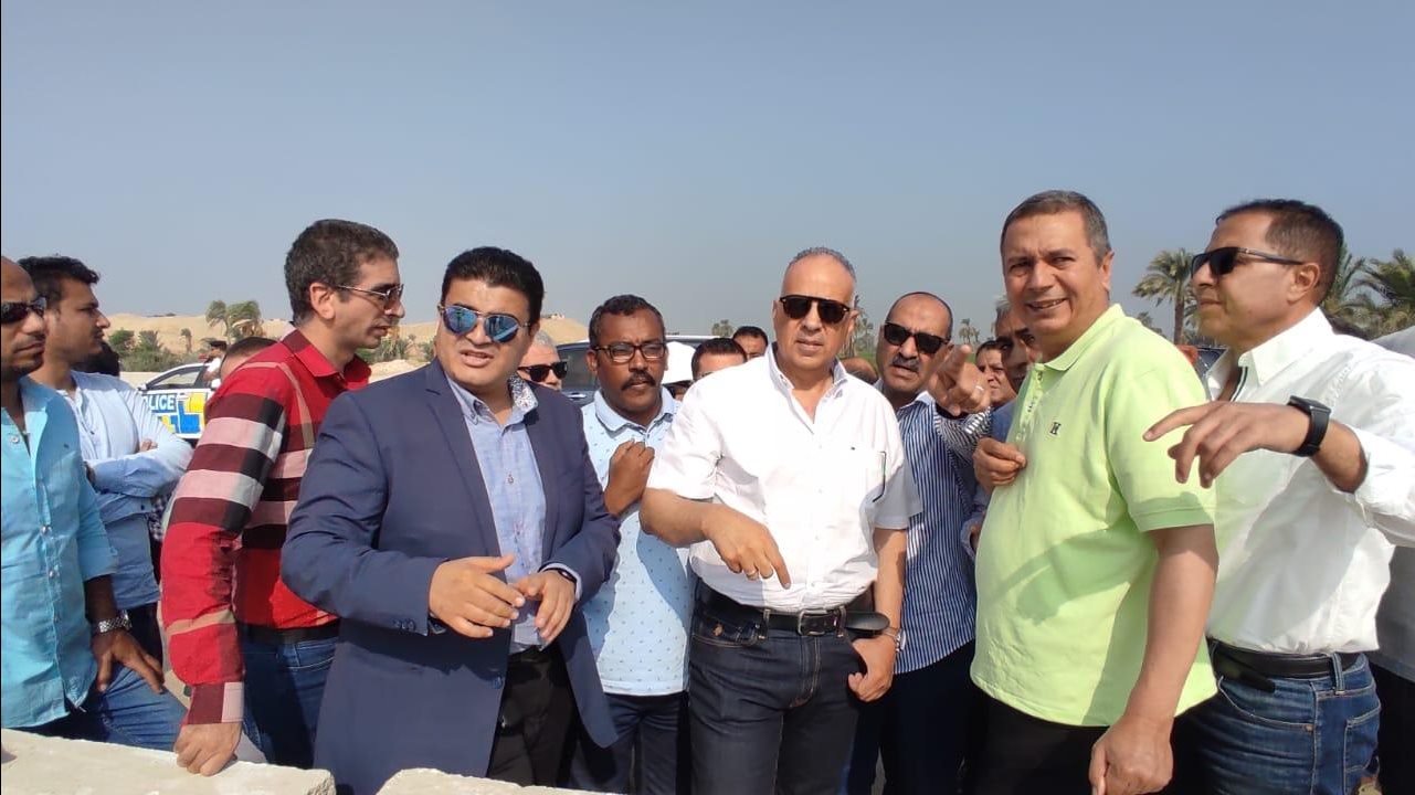 وزير الري في بني سويف 