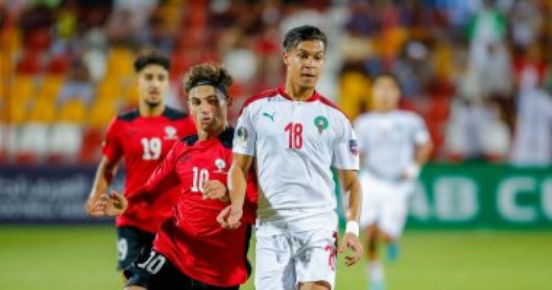 مباراة منتخب مصر للناشئين والمغرب 