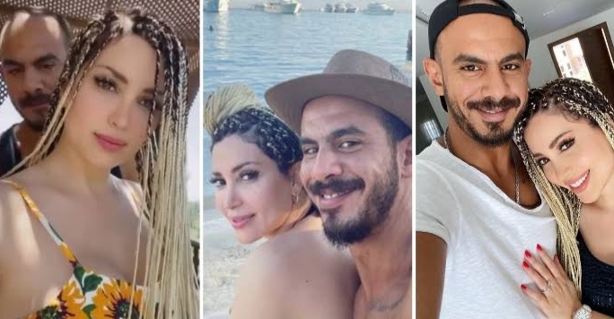 نسرين طافش وزوجها