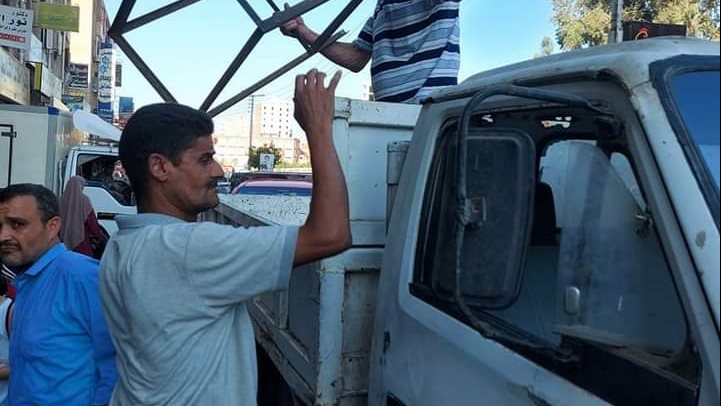 حملات رفع الإشغالات 